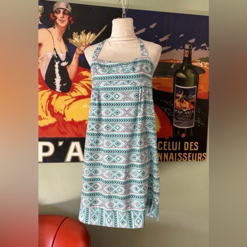 Carve Design’s Halter Dress with Geometric Design
